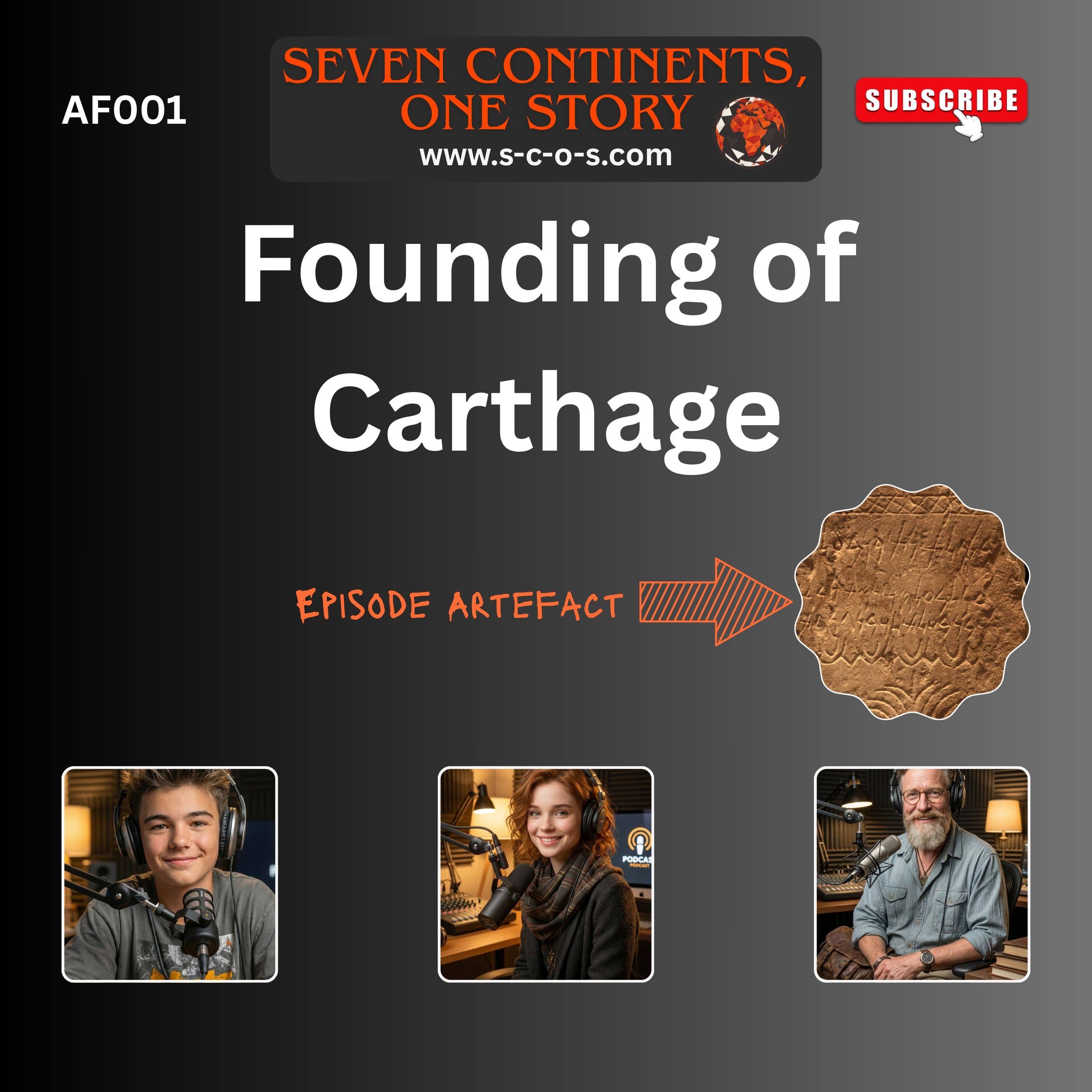 AF004 - The City Built on an Oxhide - The Founding of Carthage episode artwork