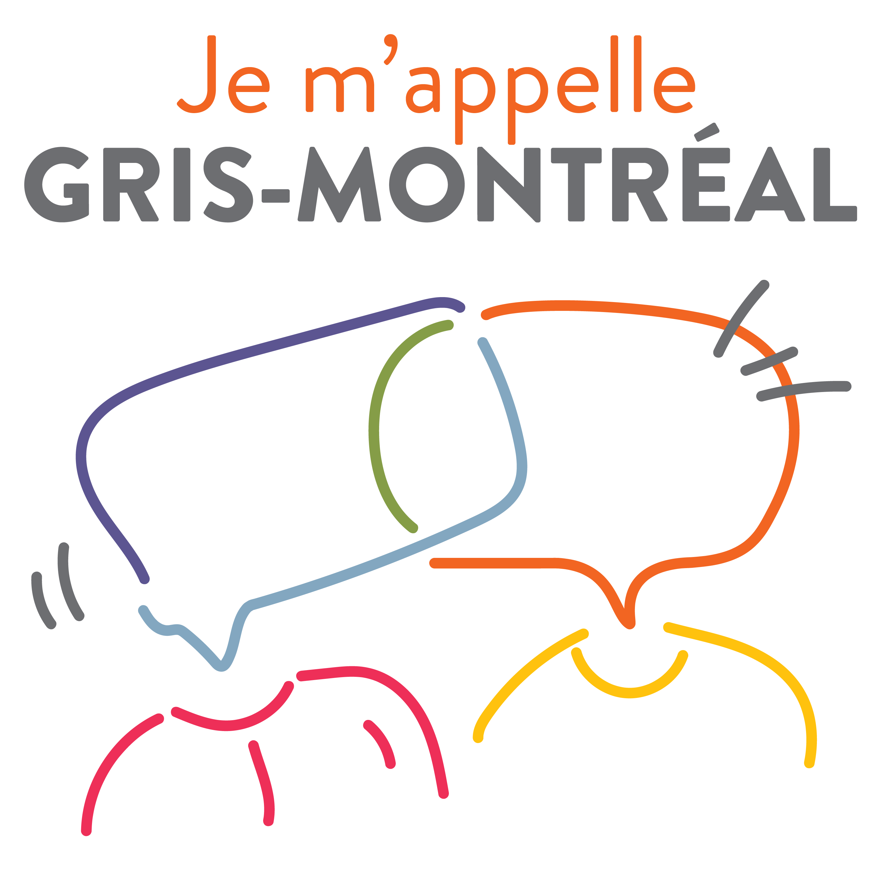 Artwork for Je m'appelle GRIS-Montréal
