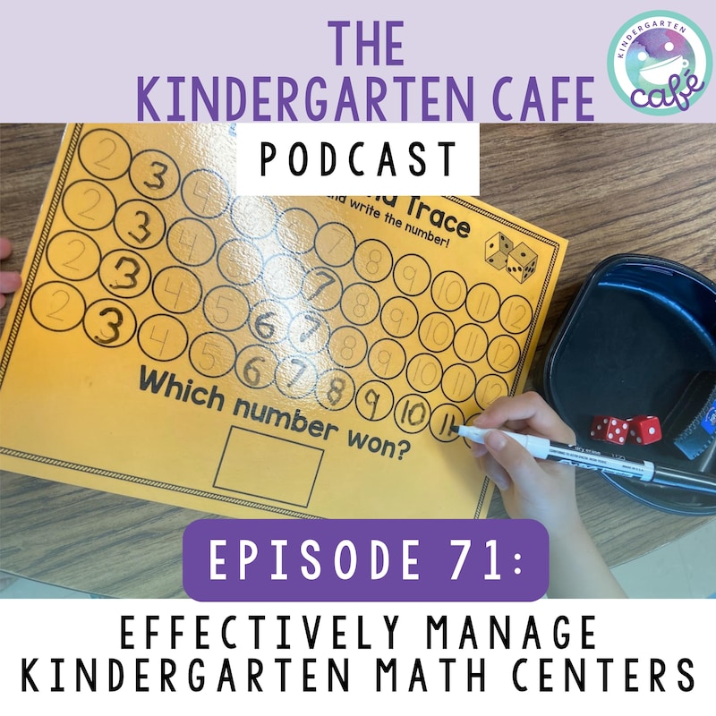 Artwork for podcast Kindergarten Cafe Podcast: Simple Tips for Teaching Kindergarten