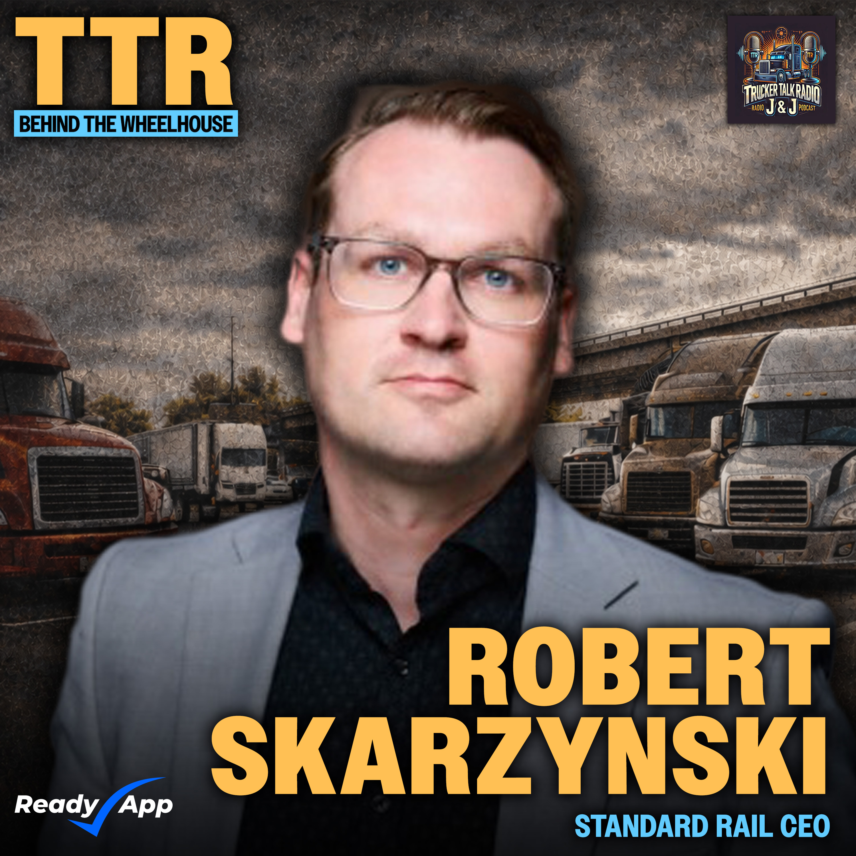 Rail Has No Visibility. Standard Rail Is Fixing It | Robert Skarzynski on Trucker Talk Radio episode artwork