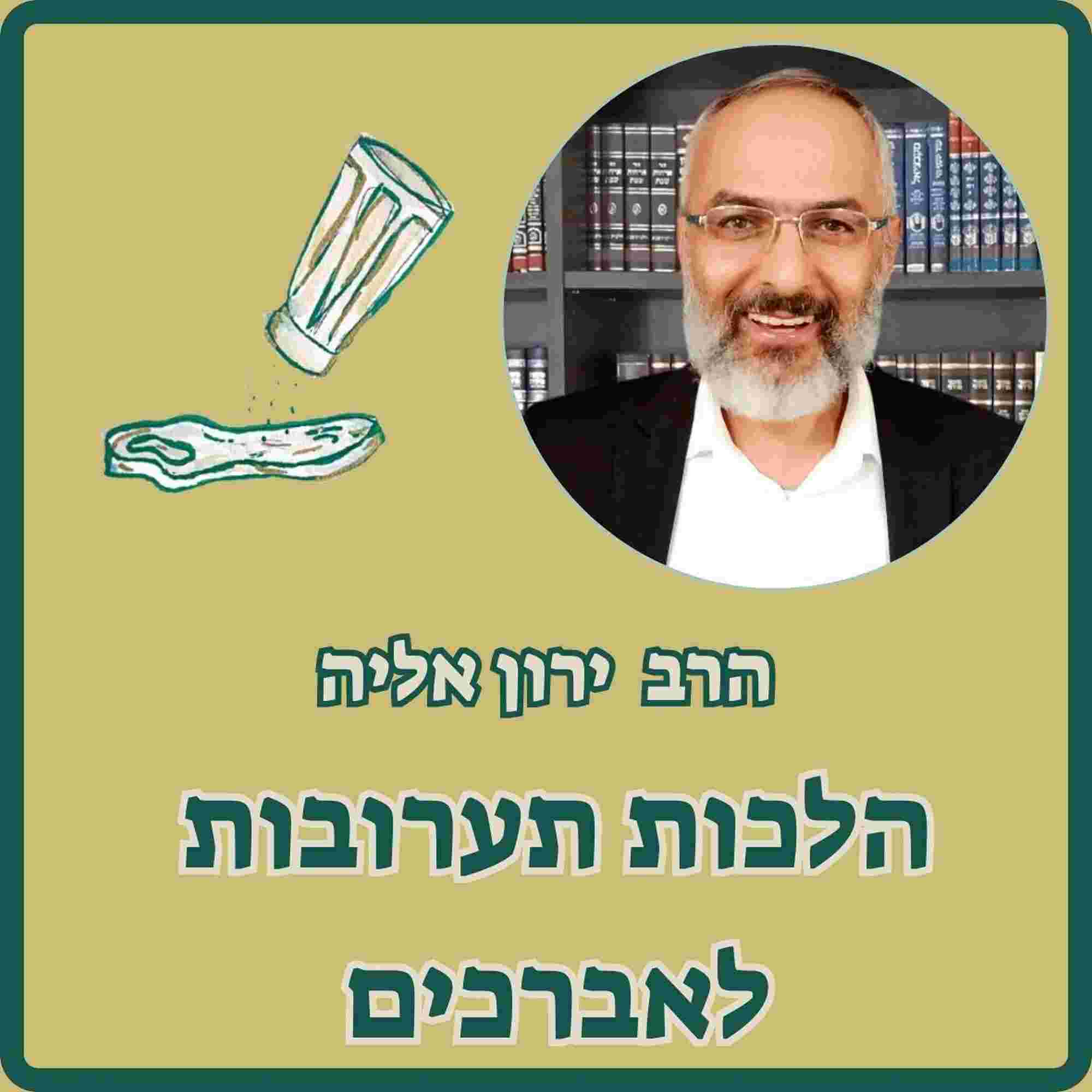 הלכות מליחה לאברכים |  הרב ירון אליה
