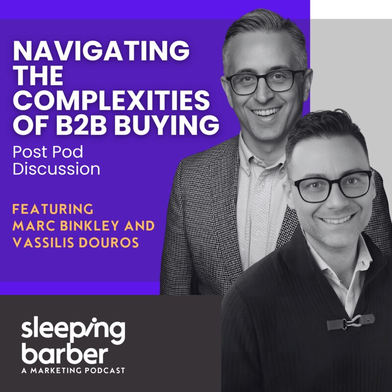 Artwork for podcast Sleeping Barber - A Marketing Podcast