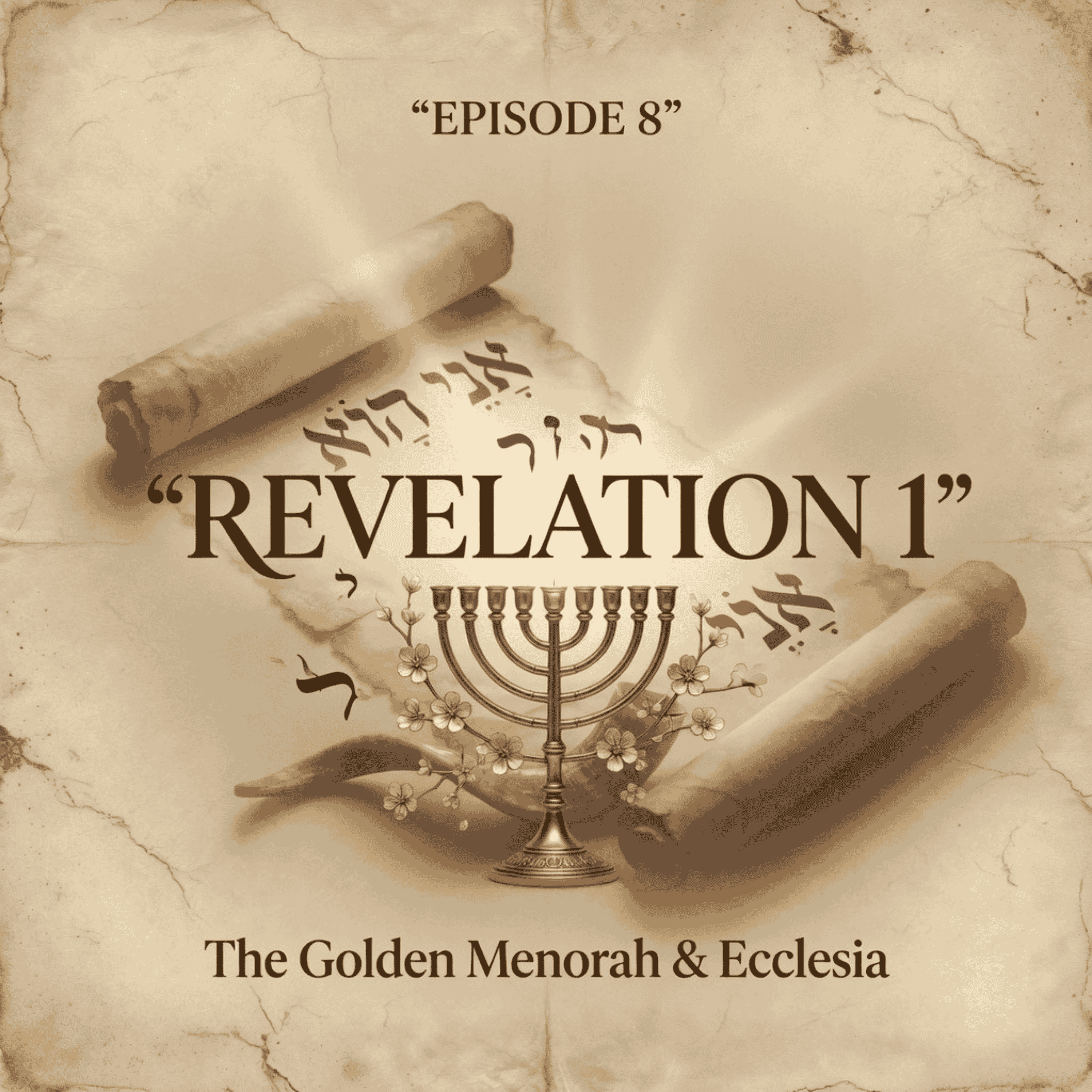 Episode 8: Revelation 1 – The Golden Menorah, Ecclesia & the Hammered Gold episode artwork