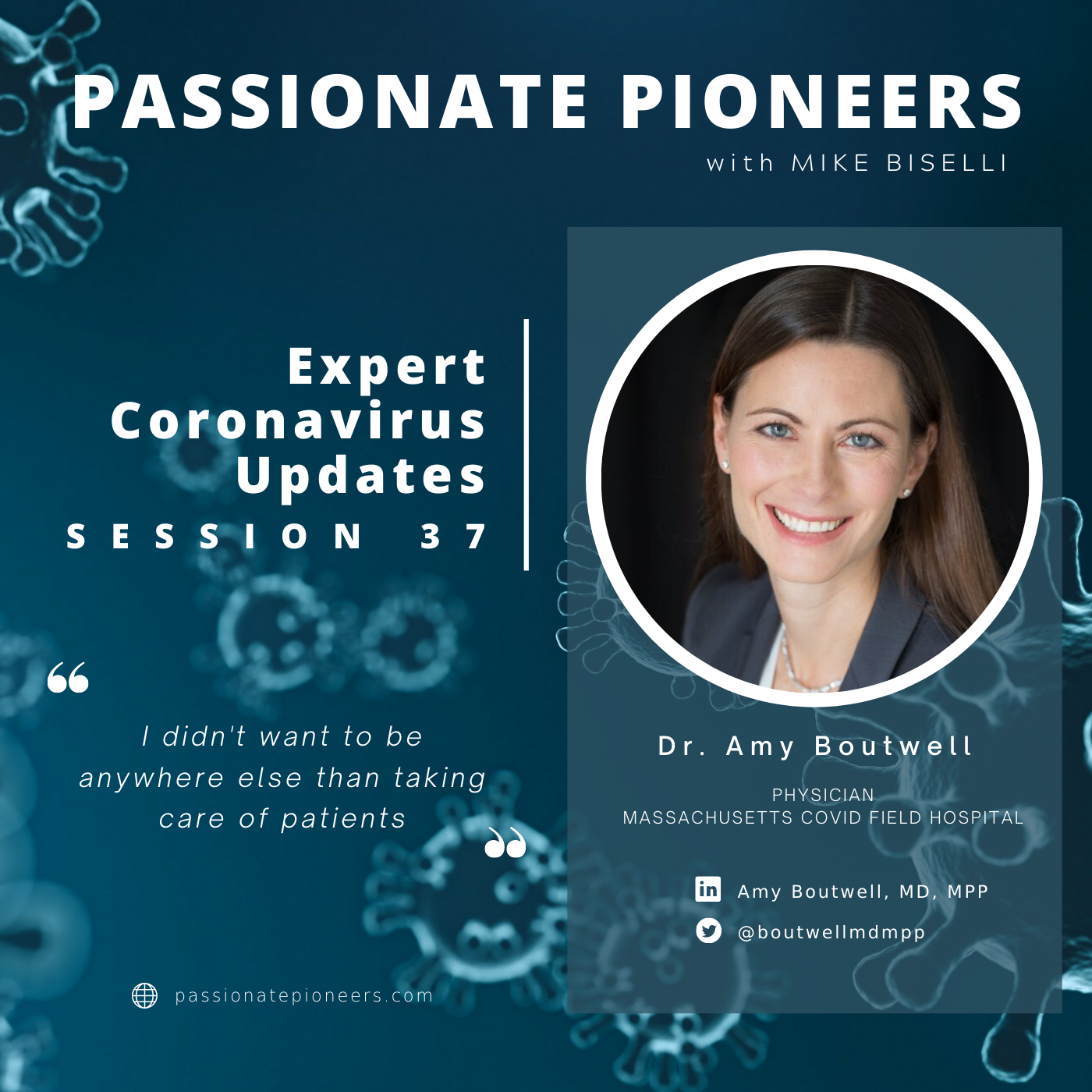 Expert Coronavirus Updates with Dr. Amy Boutwell | Session 37