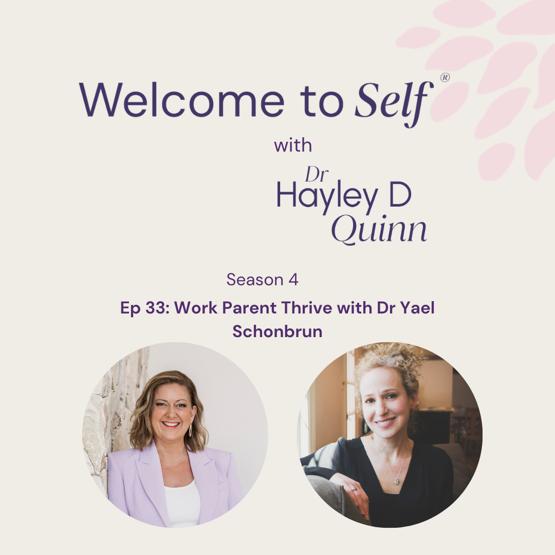 Episode #33 Work Parent Thrive with Dr Yael Schonbrun episode artwork