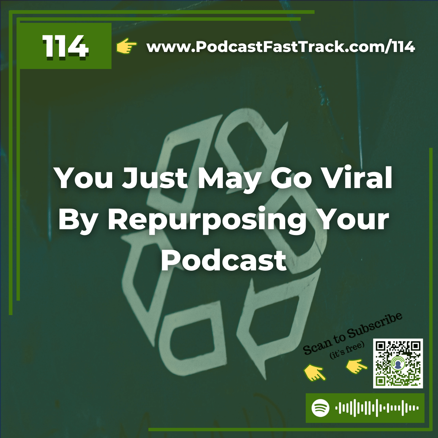 114: You Just May Go Viral By Repurposing Your Podcast