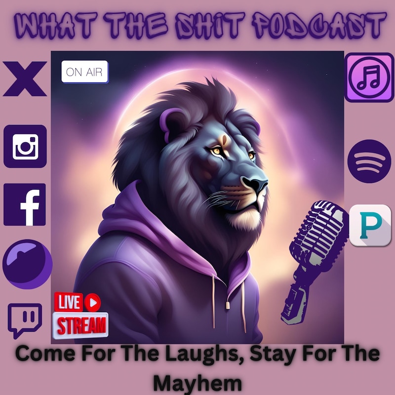 Artwork for podcast WHAT THE SHIT PODCAST?!