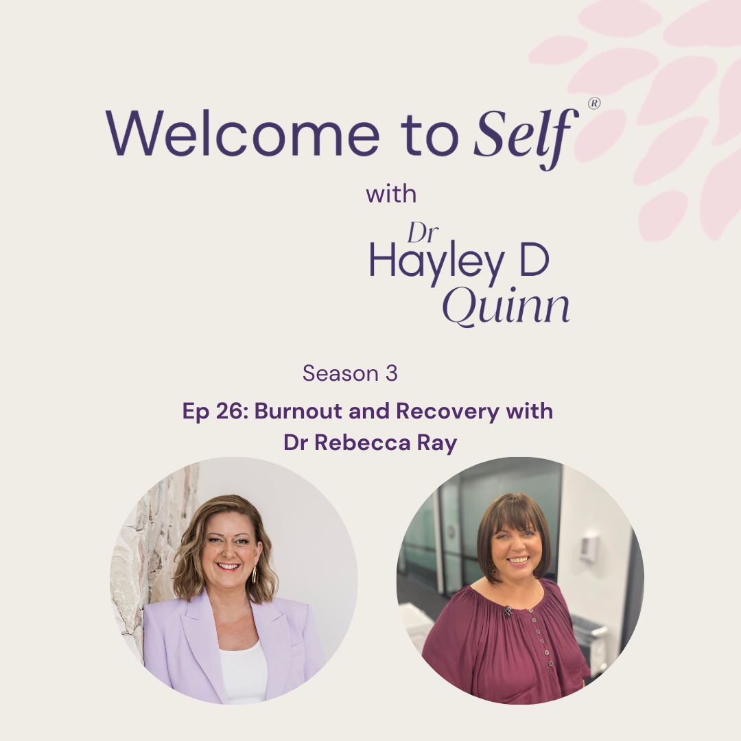 Episode #26 Burnout and Recovery with Dr Rebecca Ray episode artwork