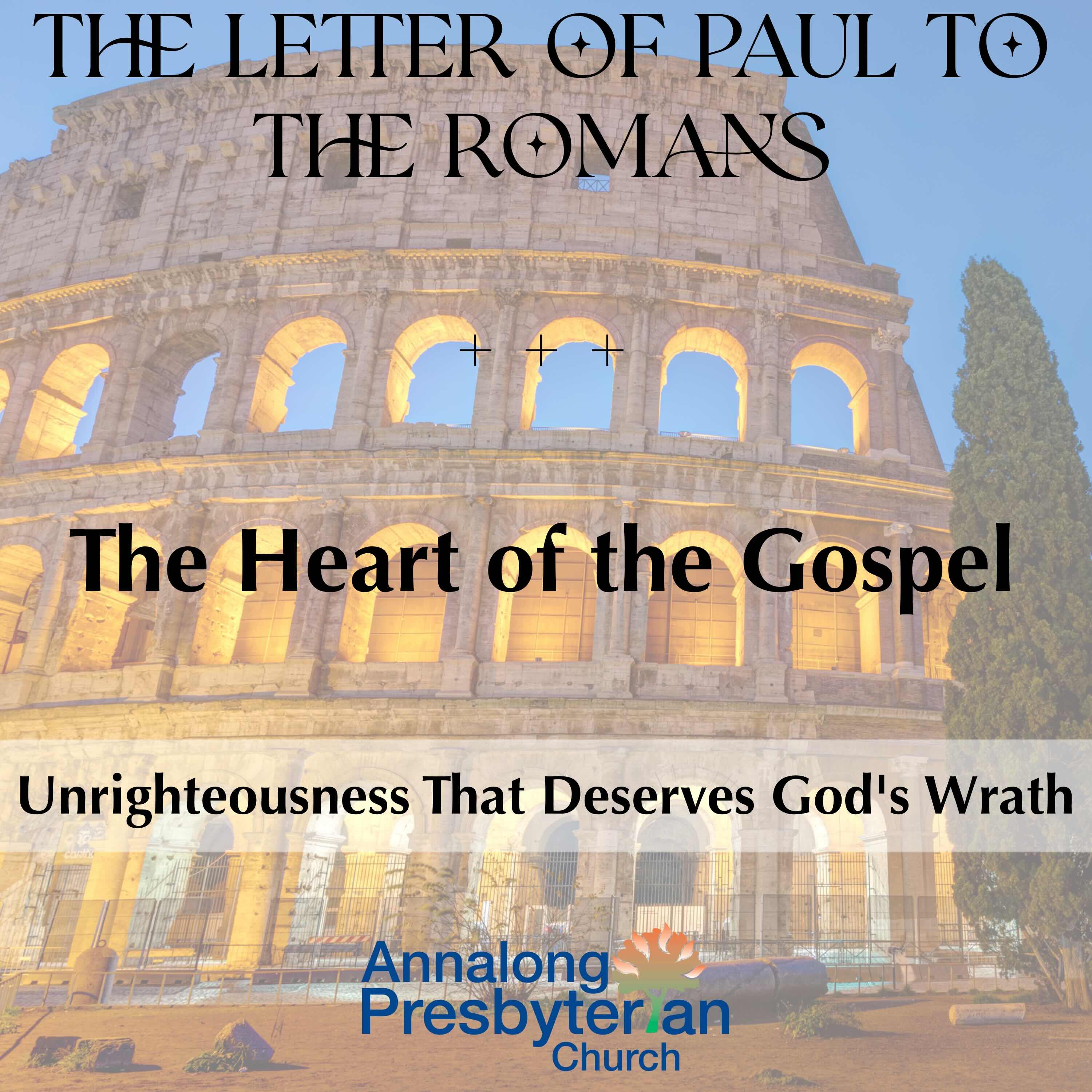 Unrighteousness That Deserves God's Wrath episode artwork
