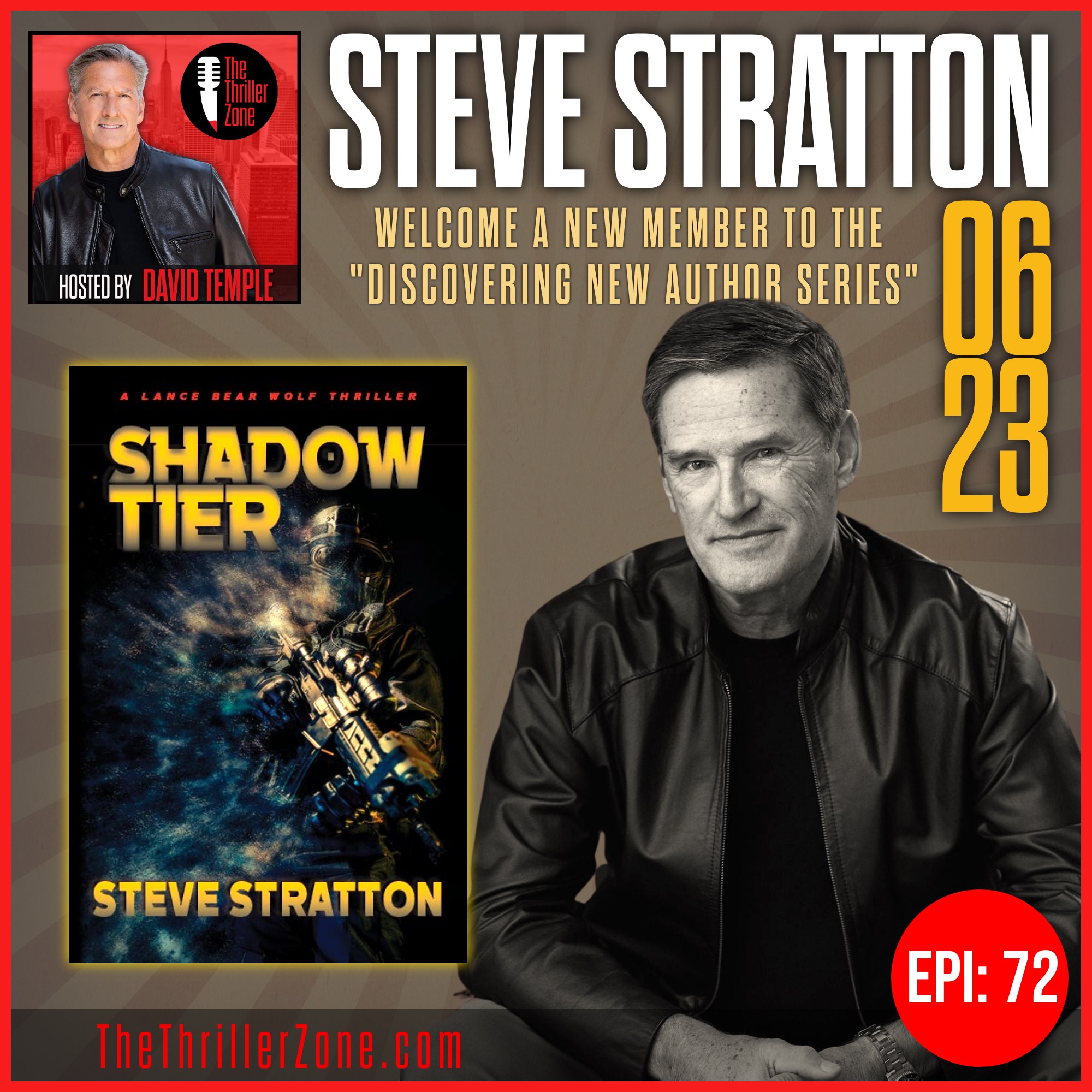 Steve Stratton, author of Shadow Tier Image