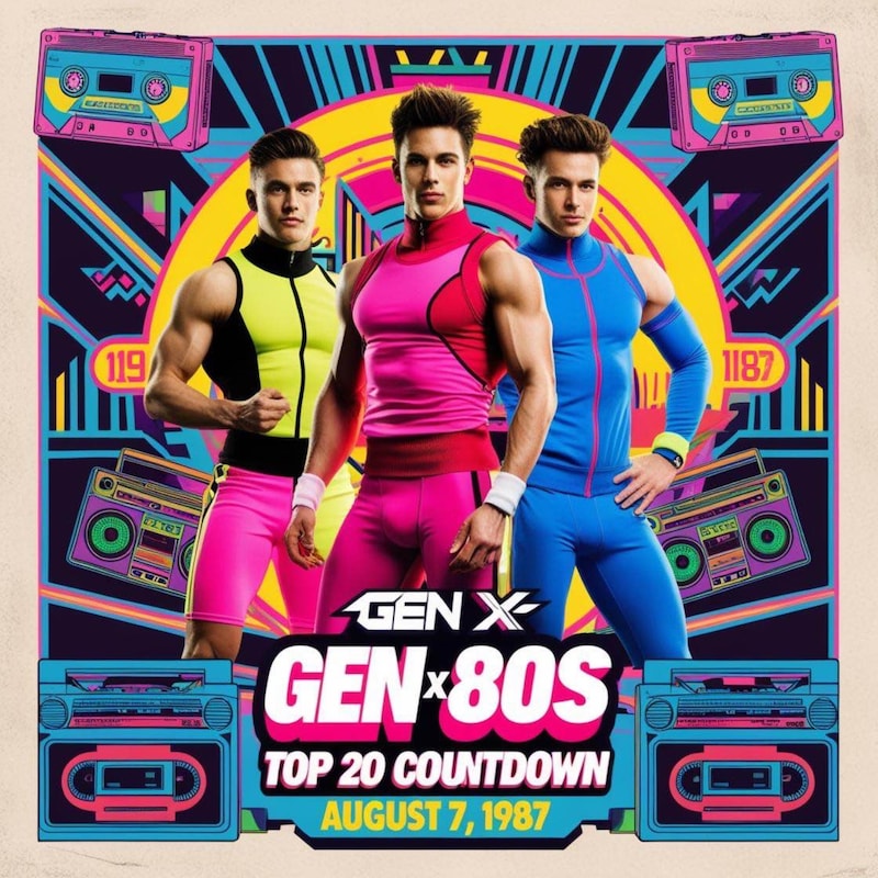 Artwork for podcast Gen X 80s Top 20 Countdown