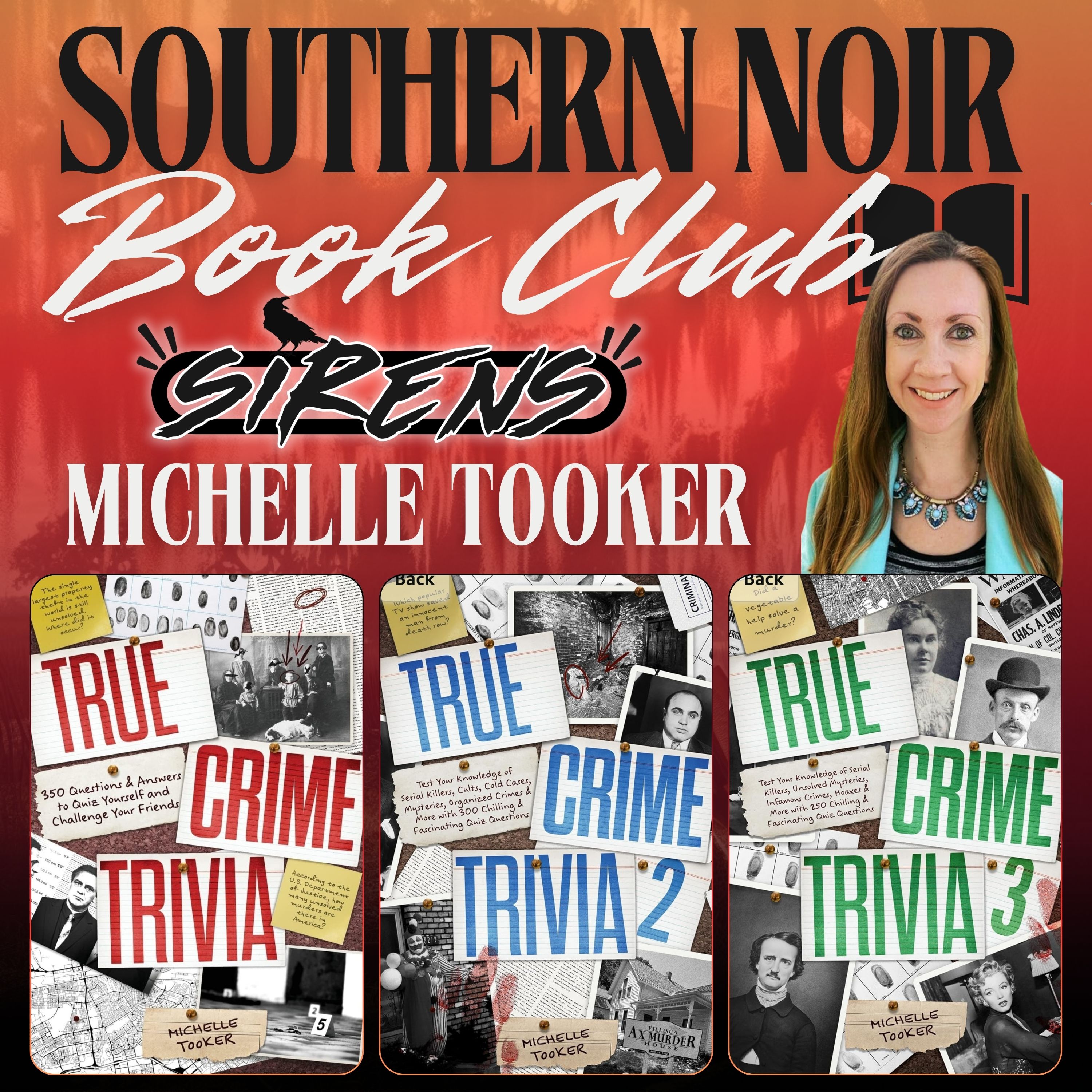 cover of episode Southern Noir Book Club | True Crime Trivia with Michelle Tooker