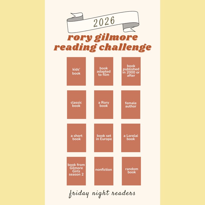Artwork for podcast Friday Night Readers: Literary Rewatch of Gilmore Girls