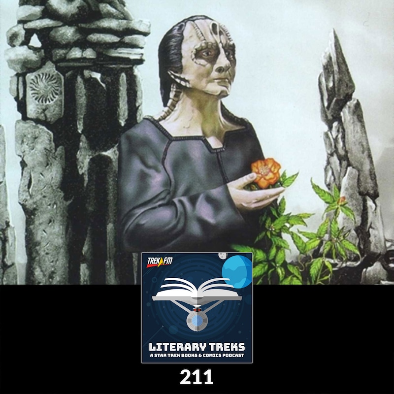 Artwork for podcast Literary Treks: A Star Trek Books and Comics Podcast