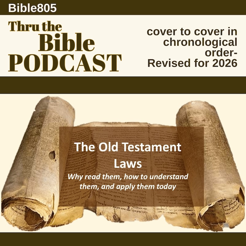 Artwork for podcast Thru the Bible, cover to cover in chronological order