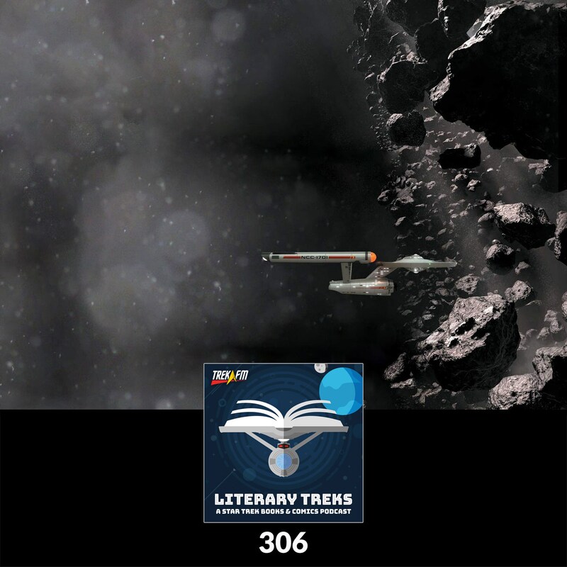Artwork for podcast Literary Treks: A Star Trek Books and Comics Podcast