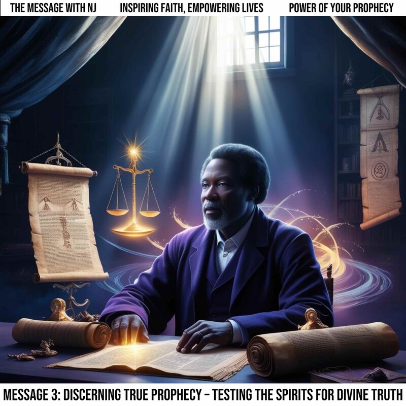 Artwork for podcast The Message with NJ