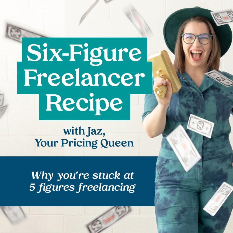 Artwork for podcast Six-Figure Freelancer Recipe