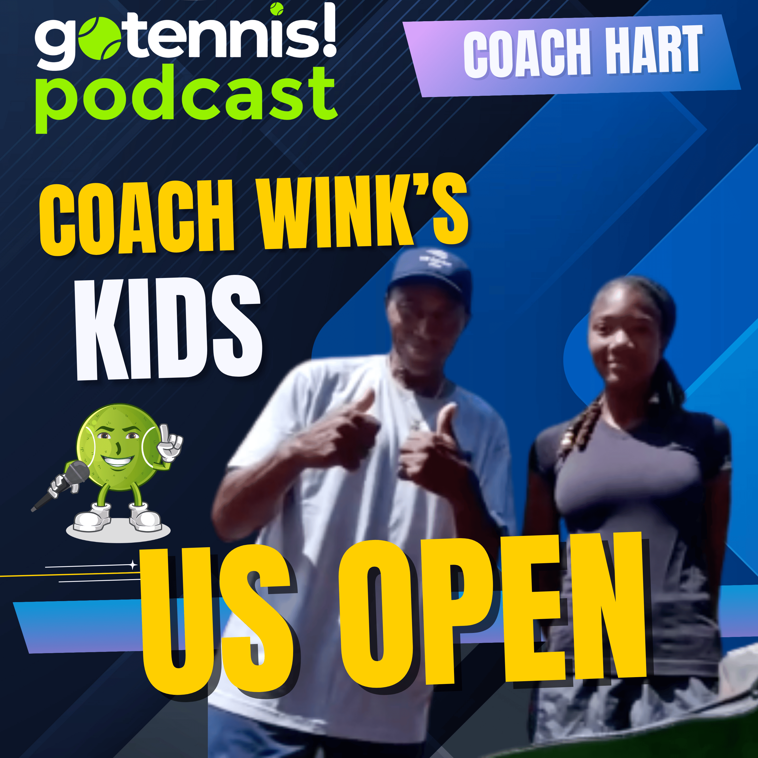 Coach Wink's Kids Go To Arthur Ashe Kids Day in 2025