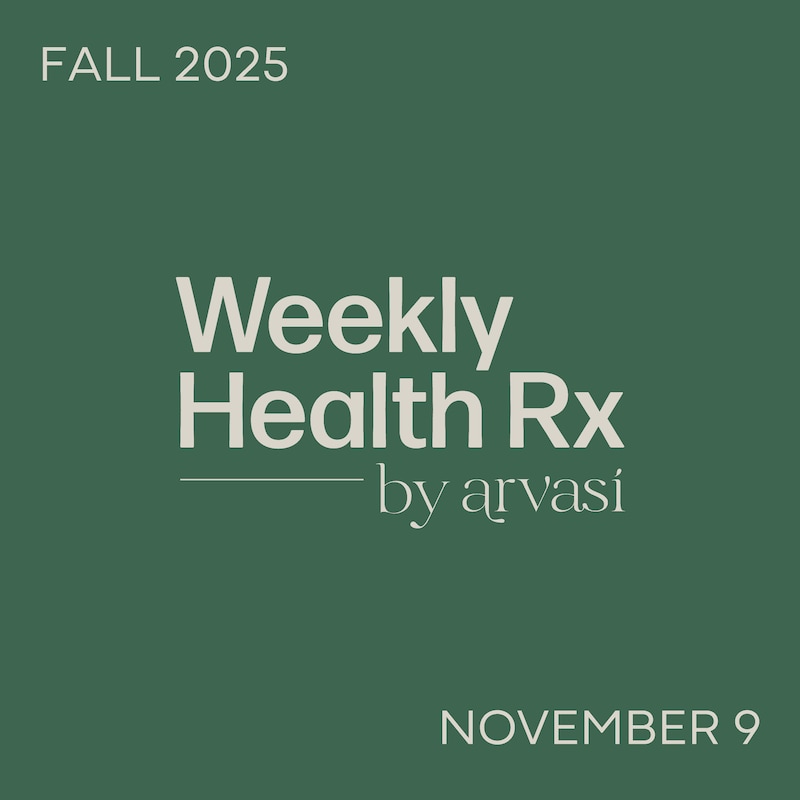 Artwork for podcast Weekly Health Rx by Arvasi