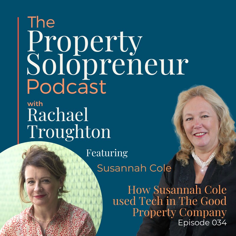 Artwork for podcast Property Solopreneur with Rachael Troughton