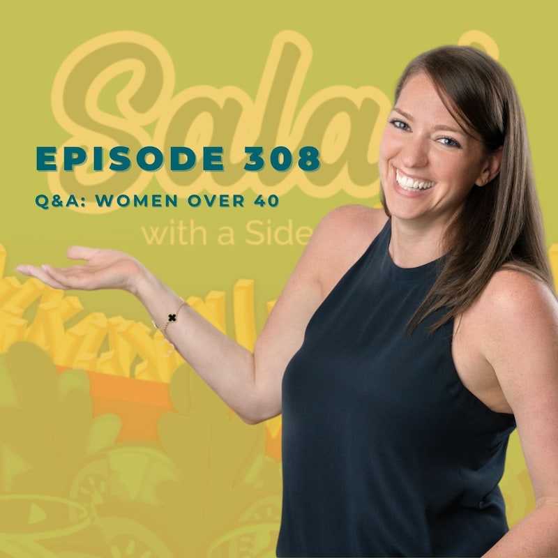 Artwork for podcast Salad With a Side of Fries  Nutrition, Wellness & Weight Loss