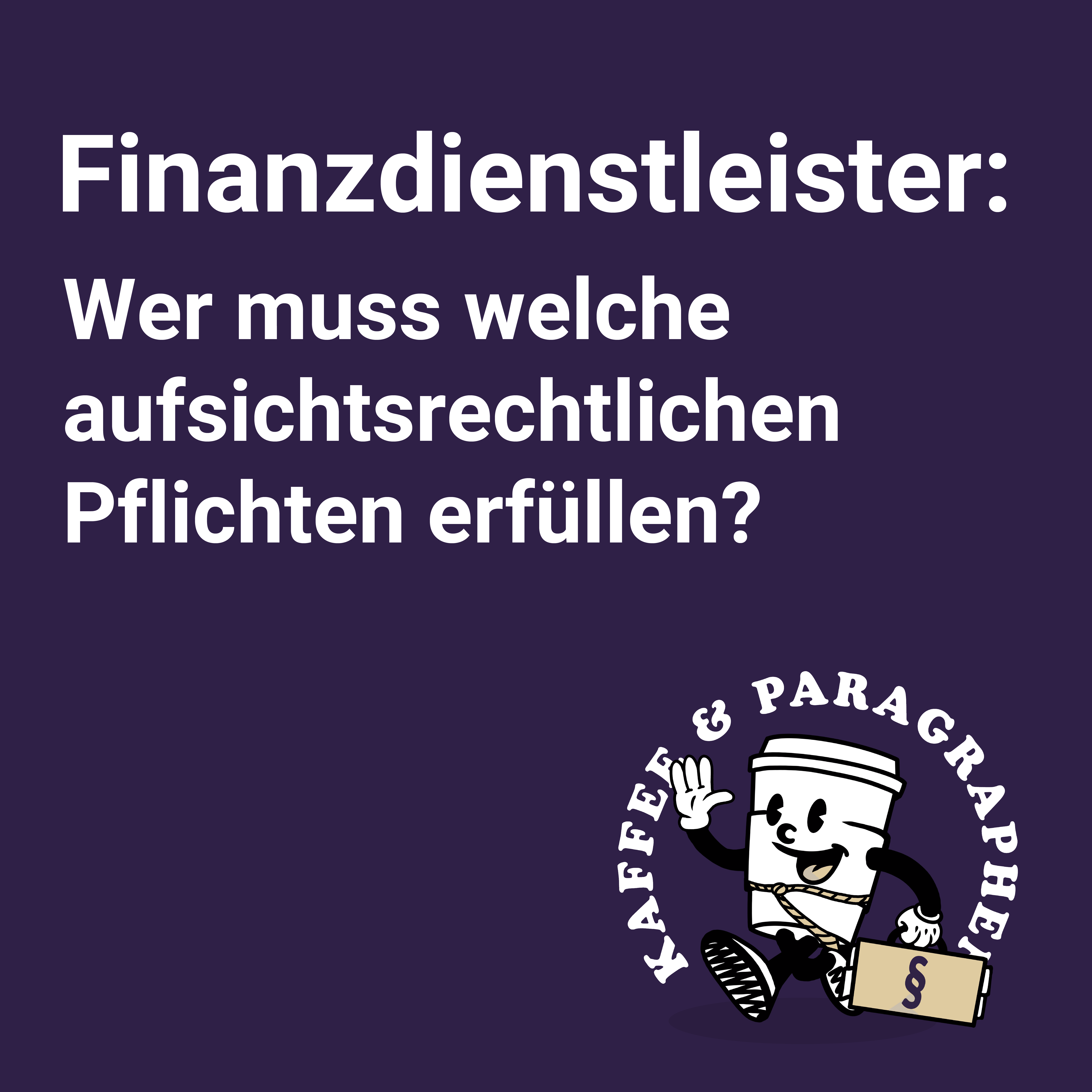 Kaffee & Paragraphen
