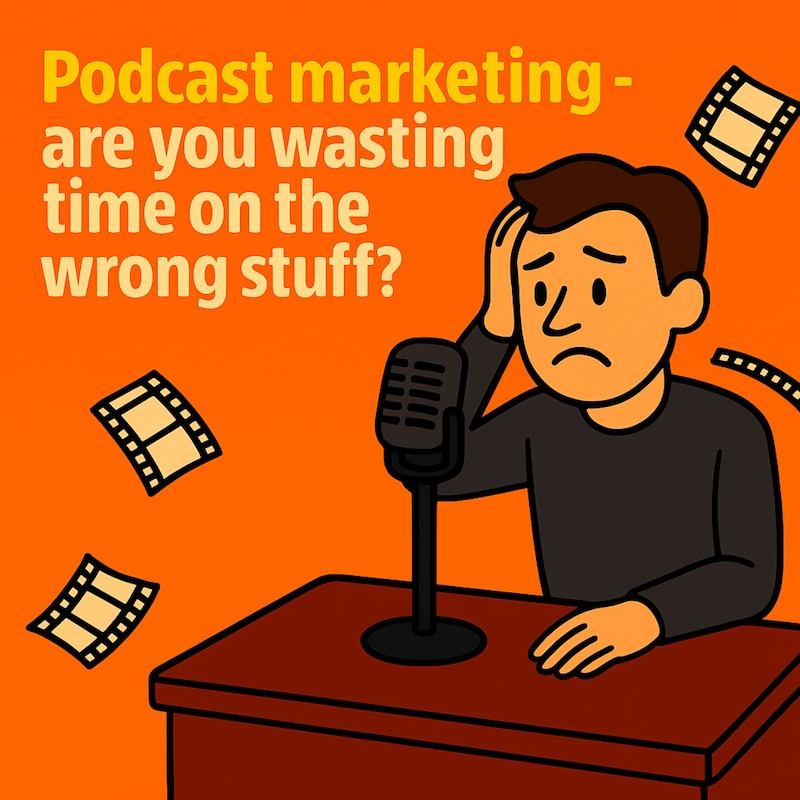 Artwork for podcast Podcasting Insights with The Podmaster: growth advice for people and brands