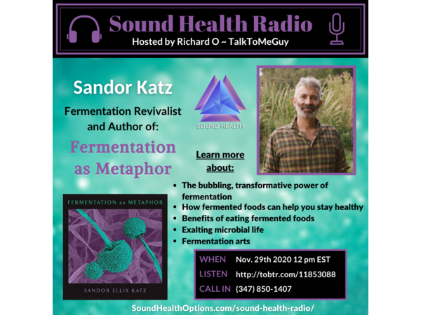 Sound Health Options - Richard ~ TalkToMeGuy & Sharry Edwards