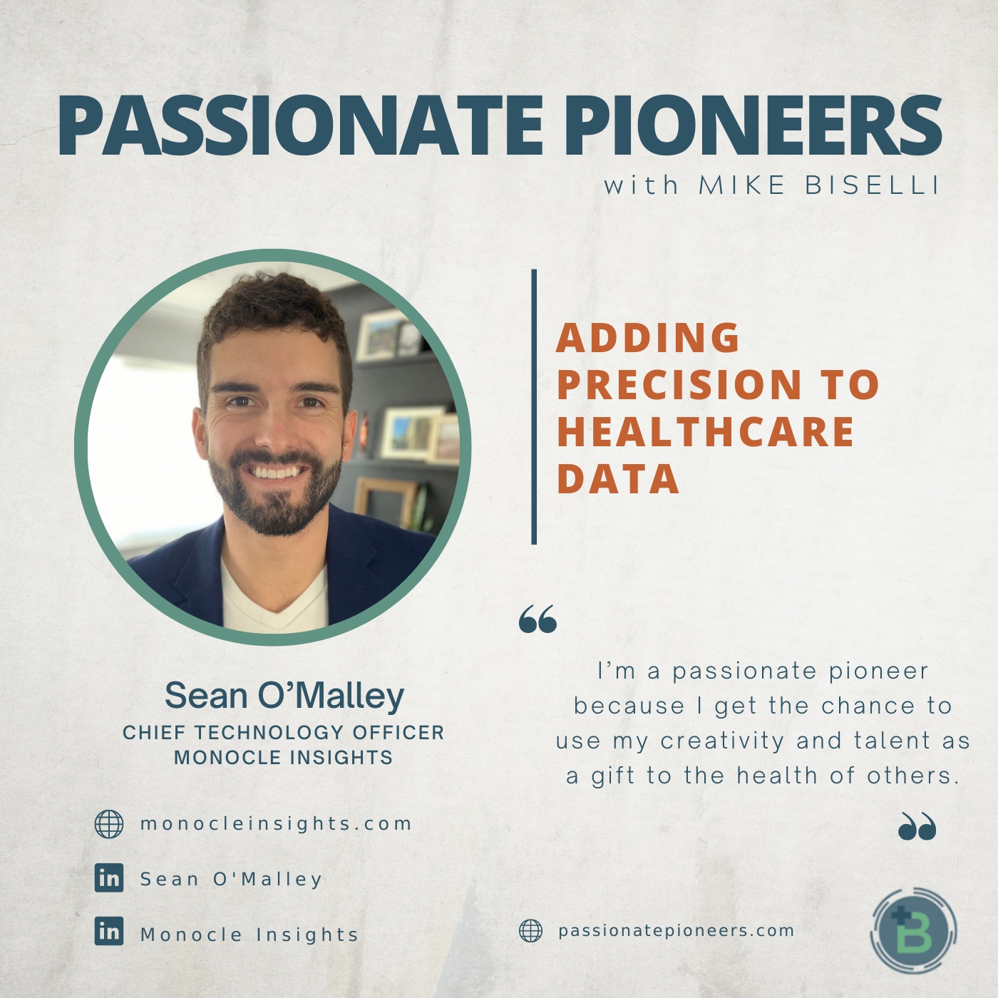 Adding Precision to Healthcare Data with Sean O’Malley
