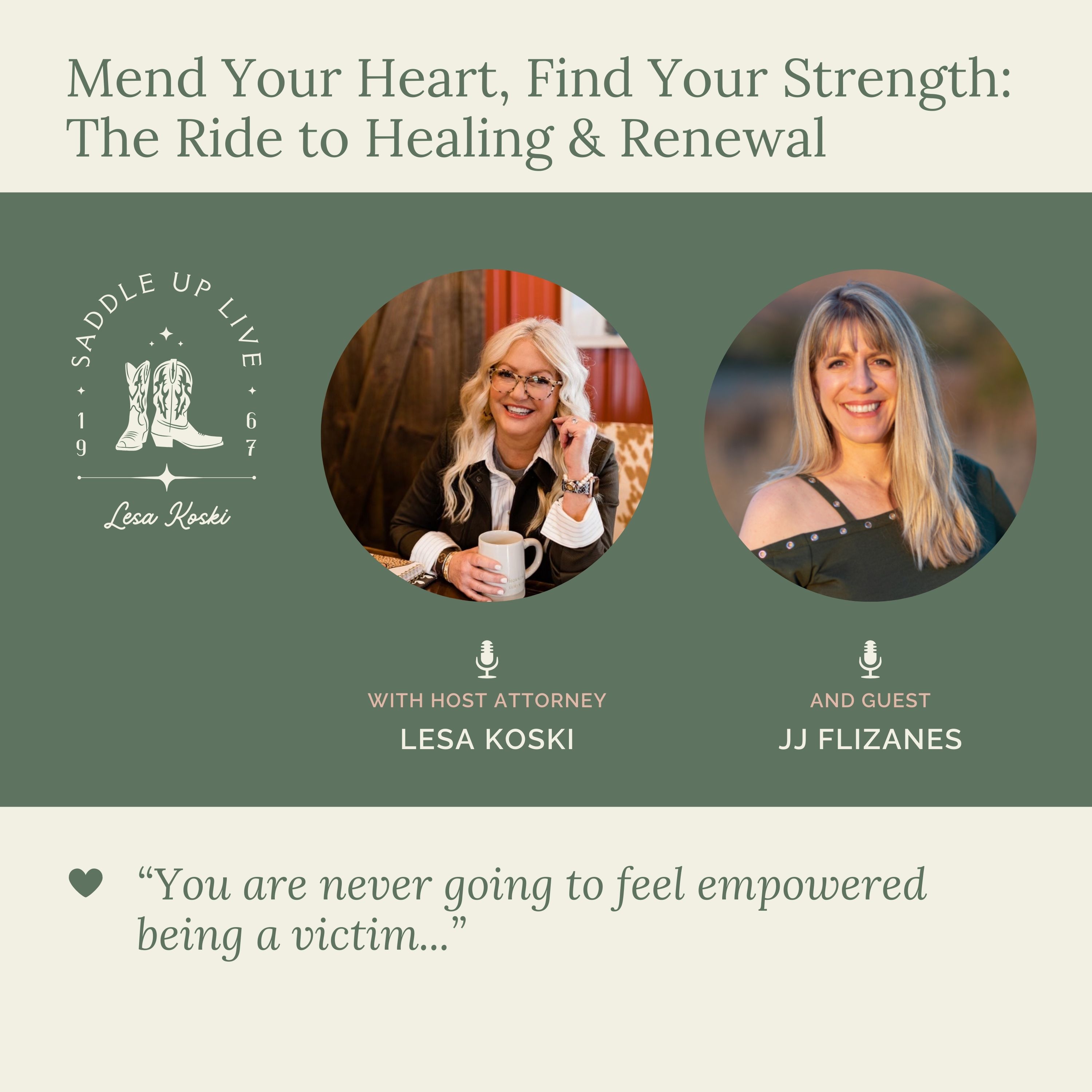 Mend Your Heart, Find Your Strength: The Ride to Healing & Renewal episode artwork
