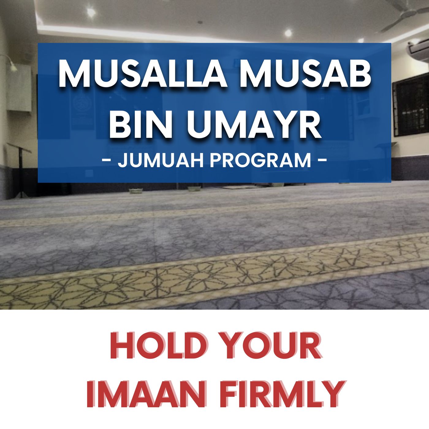 230526_Hold your Imaan firmly