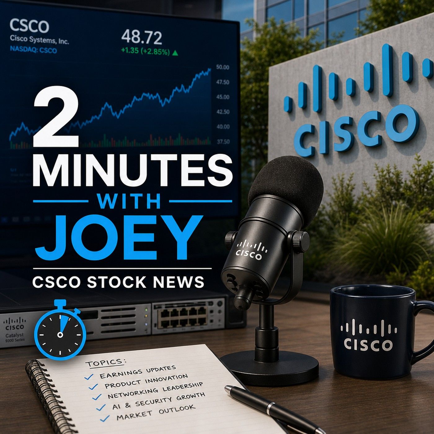 CSCO Today - Aug 02: AI Growth Fuels Surge episode artwork