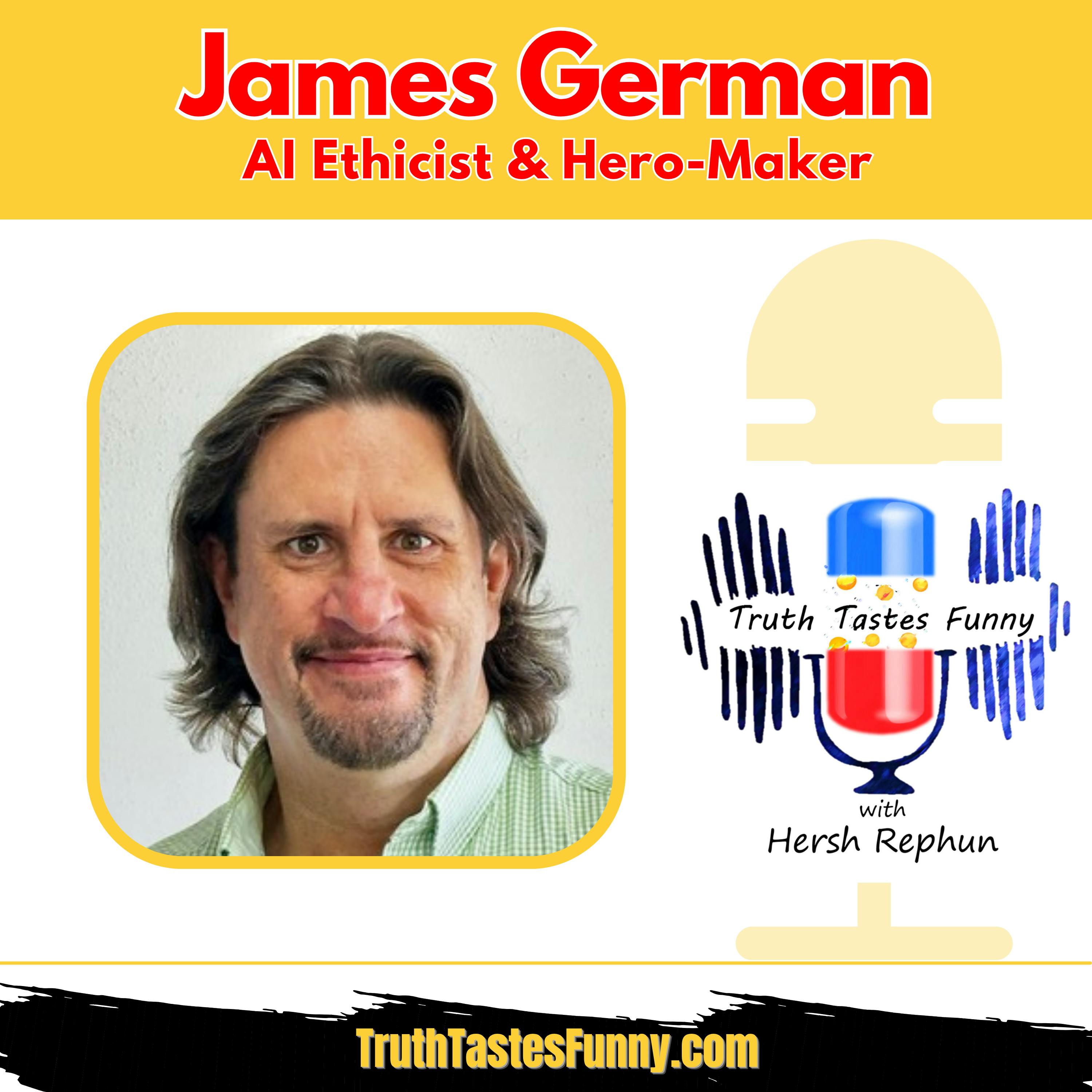 James German: Problem-Solving through Einstein Lenses and a New Perspective on AI Ethics episode artwork