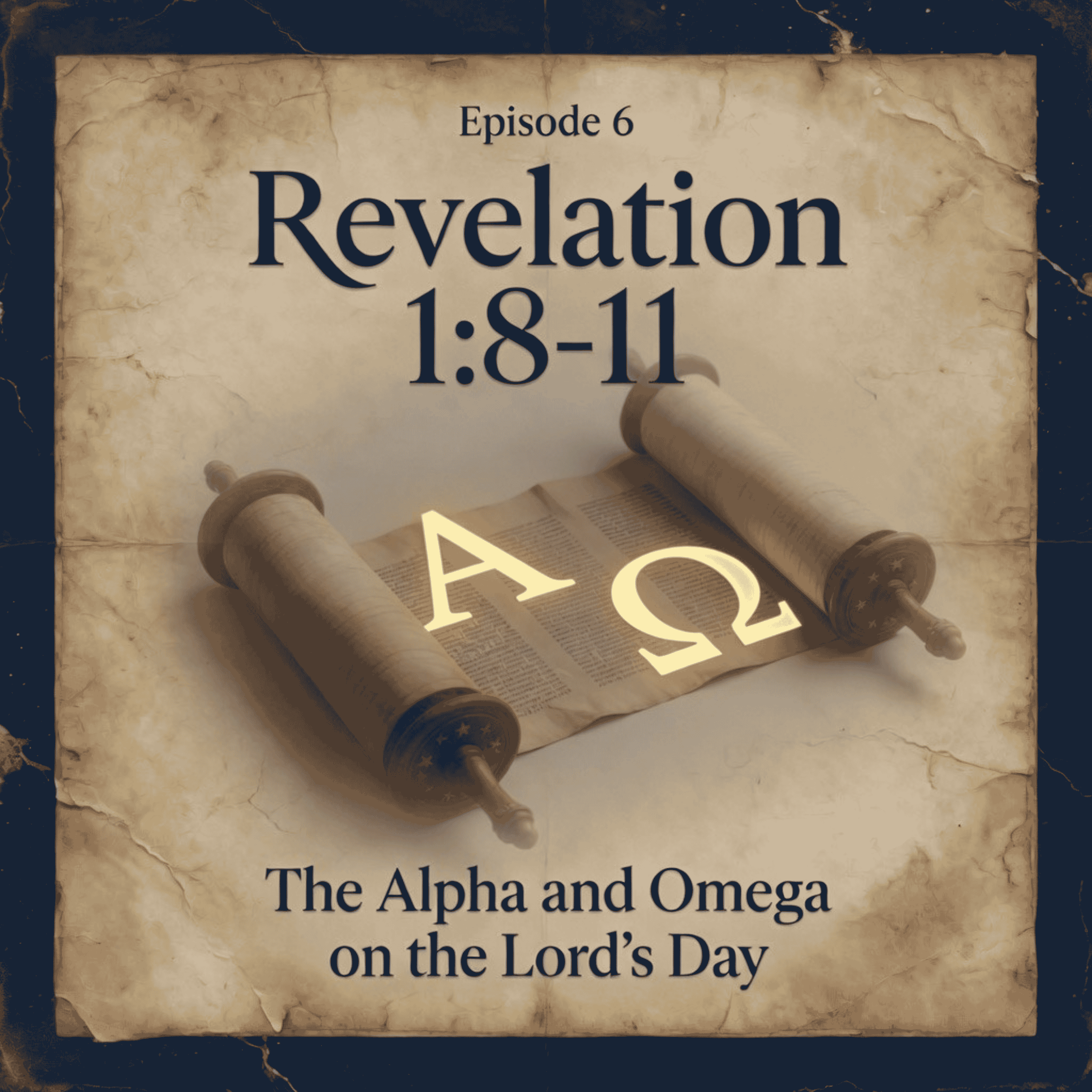 Episode 6: Revelation 1:8-11 – The Alpha and Omega on the Lord’s Day episode artwork