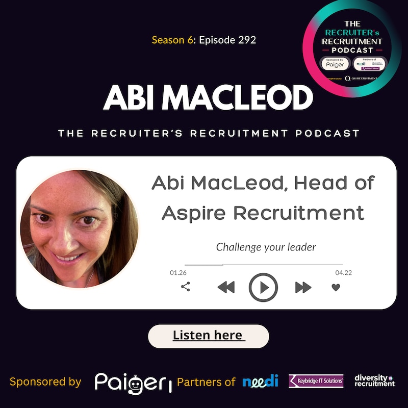 Artwork for podcast The Recruiter's Recruitment Podcast