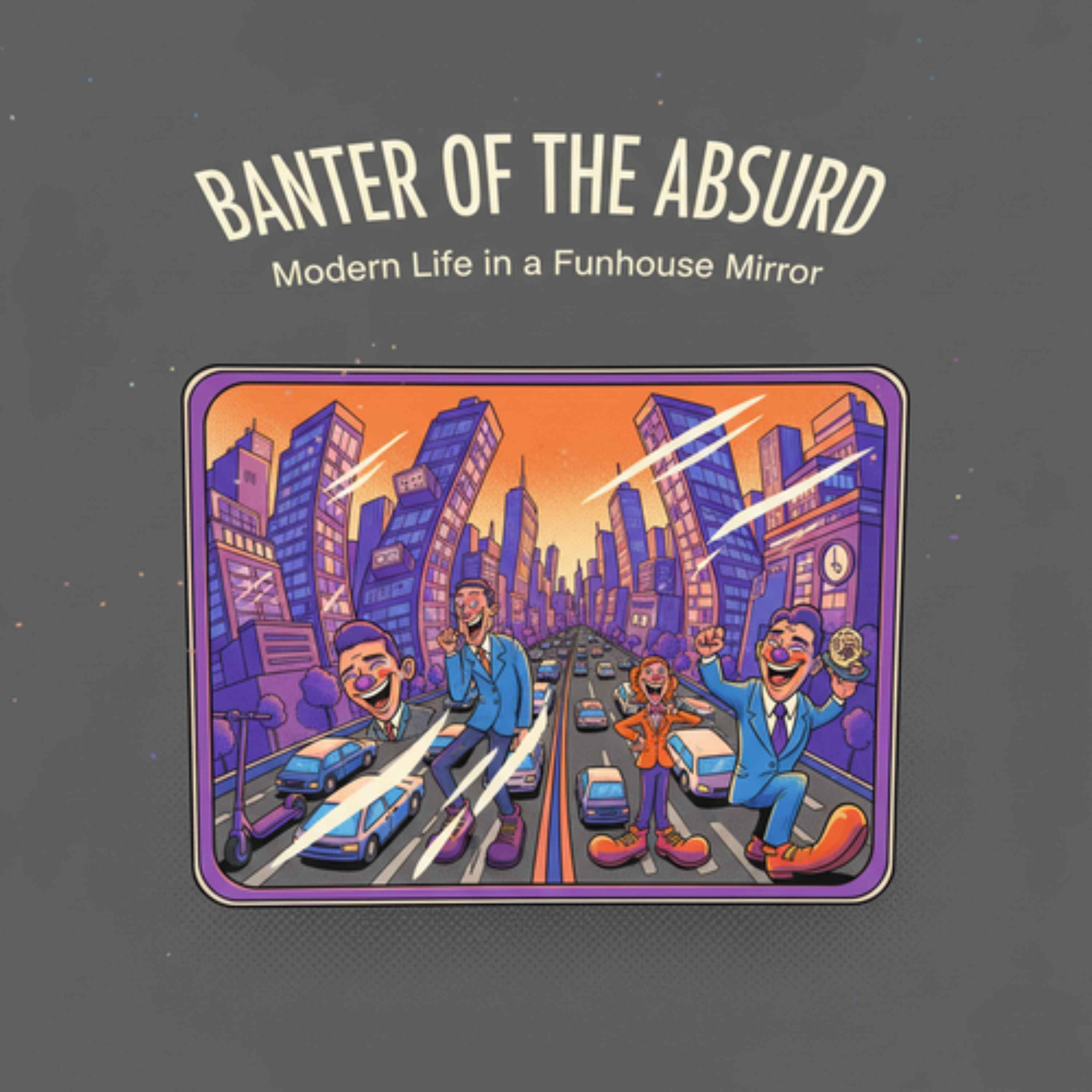 Banter of the Absurd: Modern Life in a Funhouse Mirror