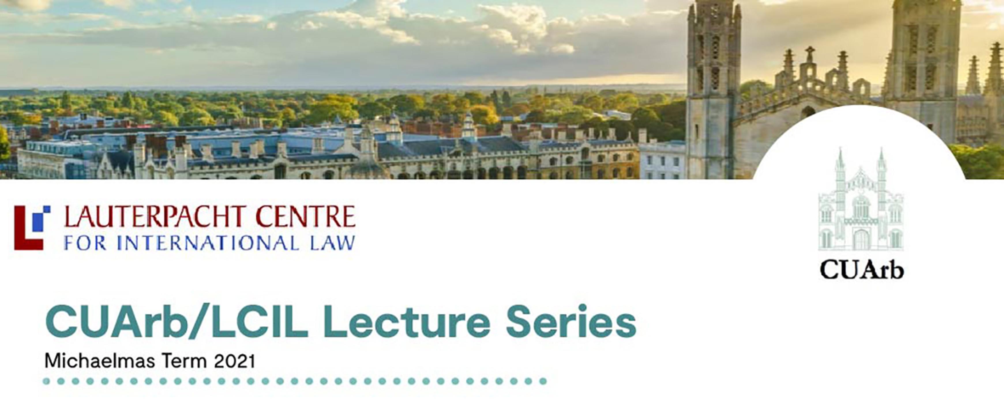 CUArb/LCIL Lecture Series: 'Third Party Funding: Looking at the Past and Projecting the Future' episode artwork