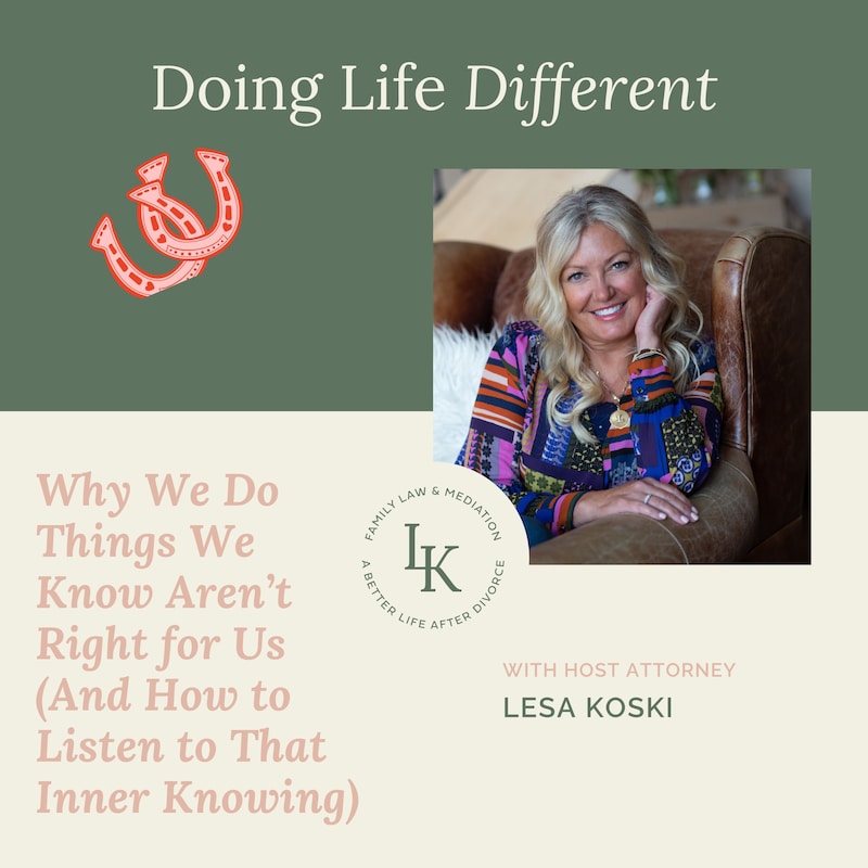 Artwork for podcast Doing Life Different with Lesa Koski