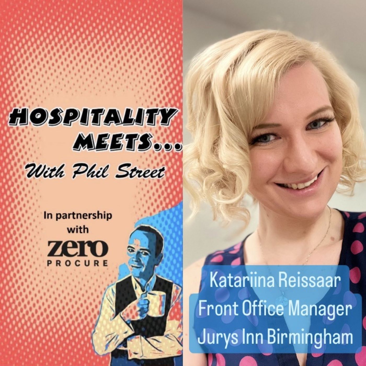 Artwork for podcast Hospitality Meets... with Phil Street