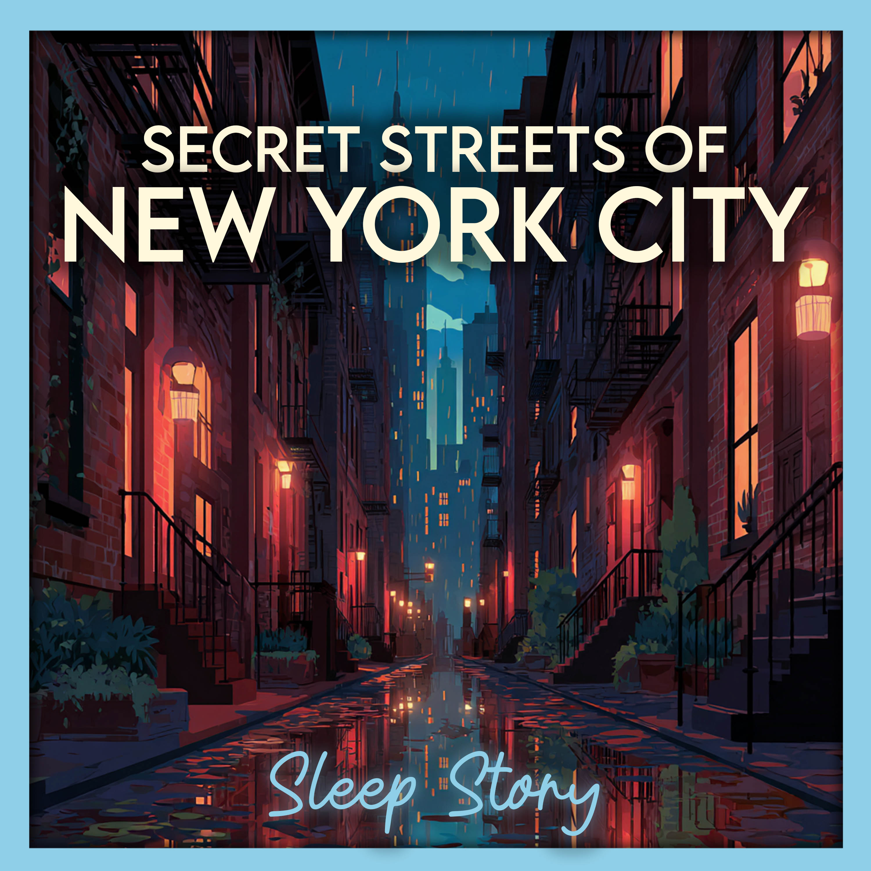 A Rainy Night in New York — A Cozy Bedtime Sleep Story for Adults (Deep Sleep, ASMR Rain)