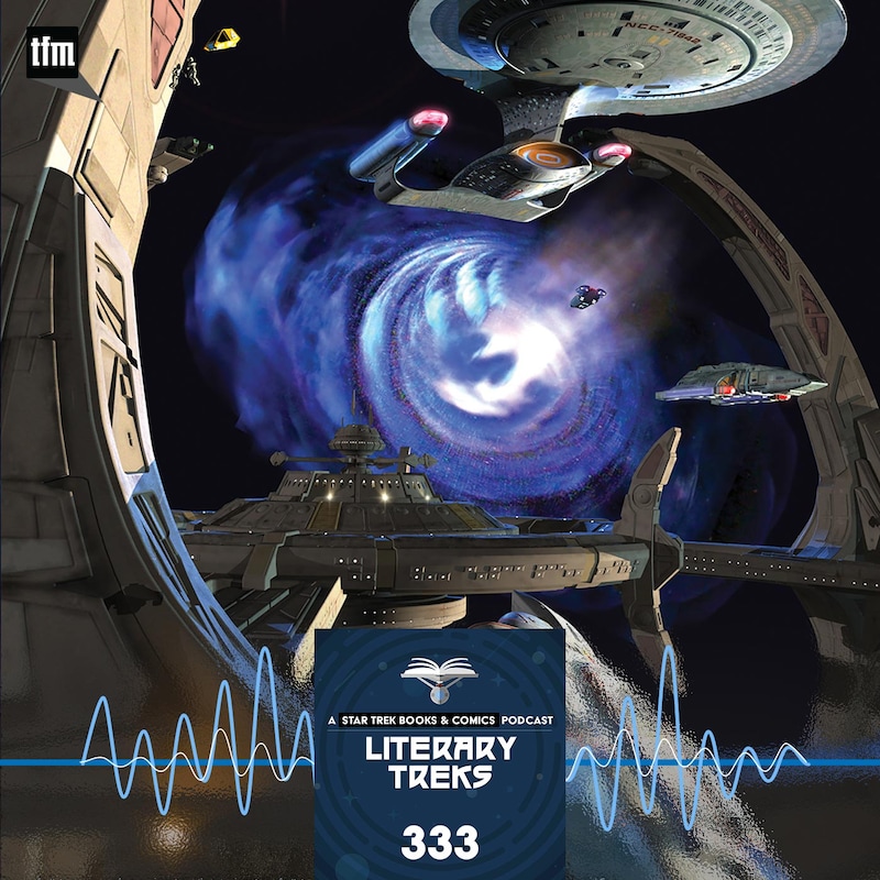 Artwork for podcast Literary Treks: A Star Trek Books and Comics Podcast