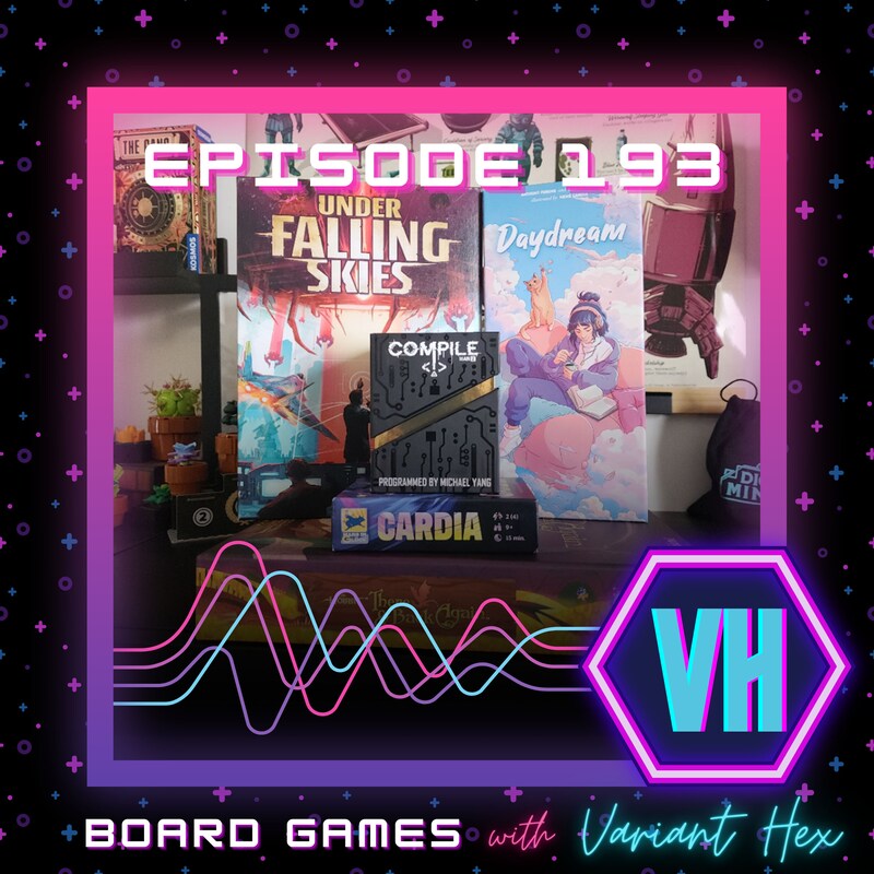 Artwork for podcast BOARD GAMES with Variant Hex