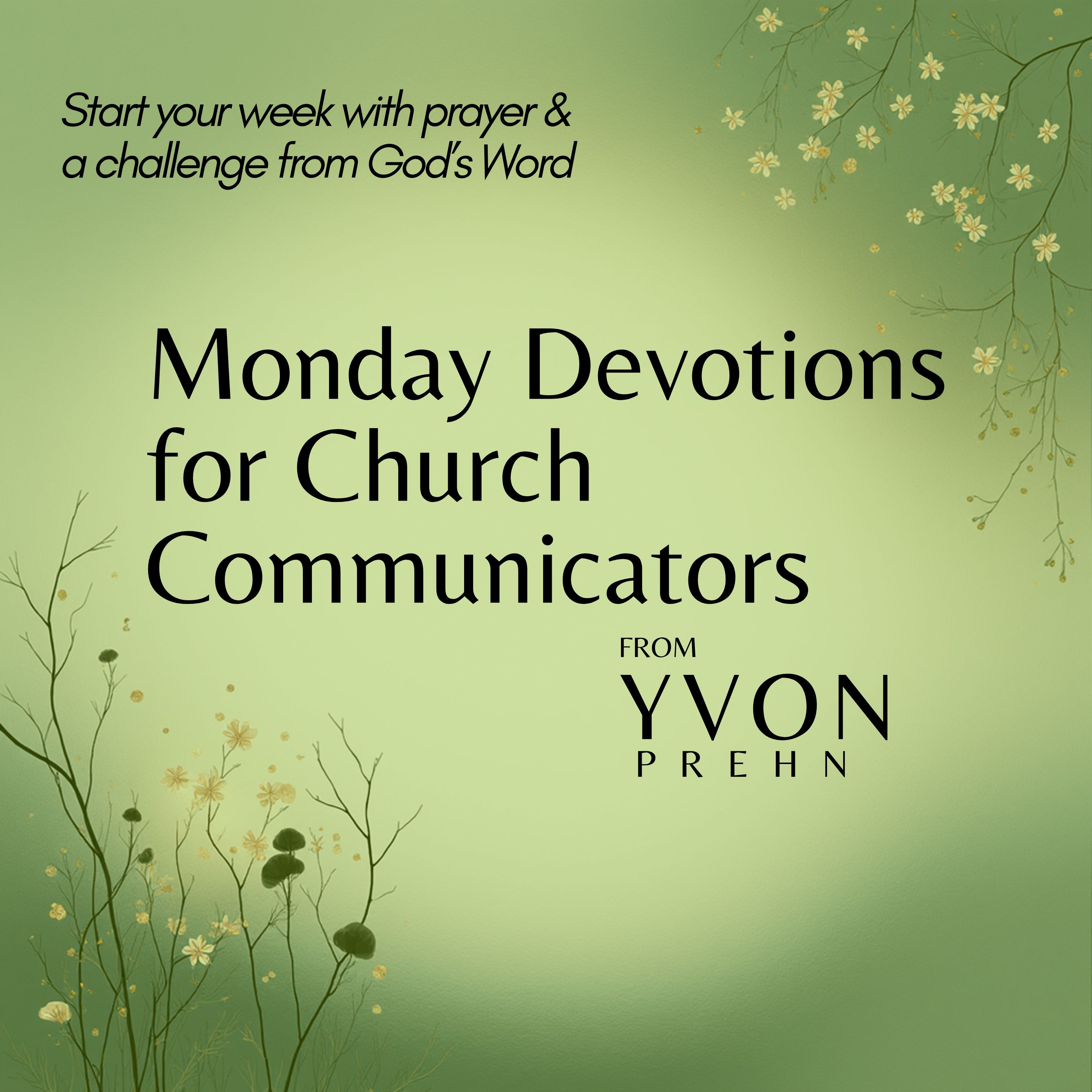 Show artwork for Monday Devotions for Church Communicators