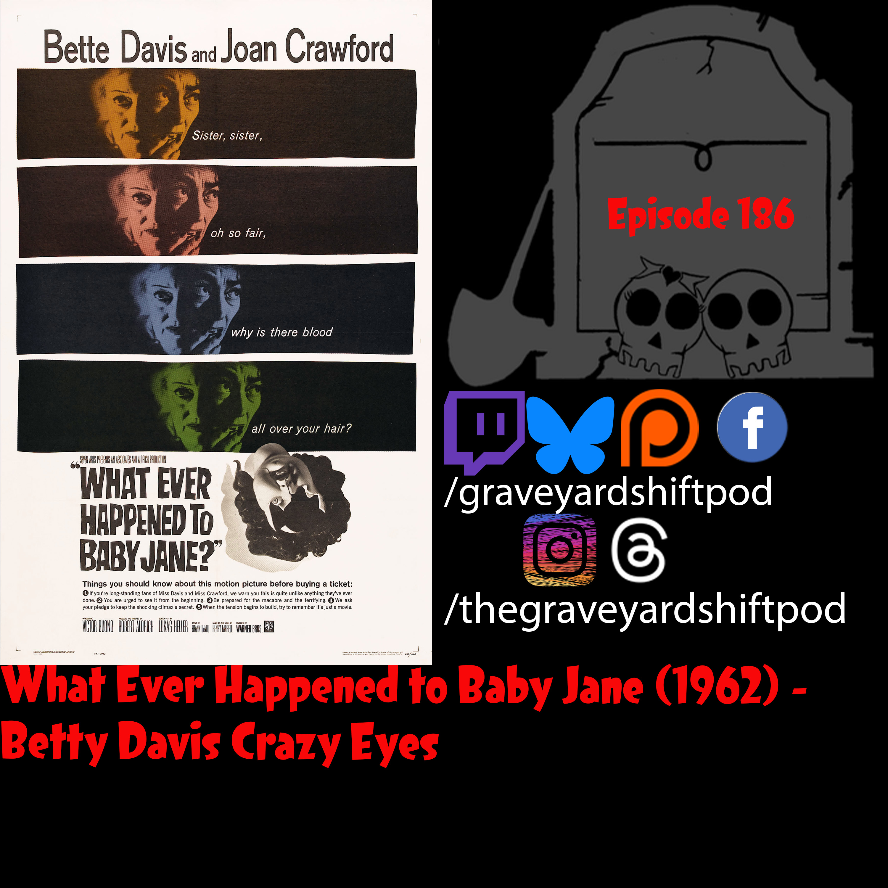What Ever Happened to Baby Jane (1962) - Betty Davis Crazy Eyes