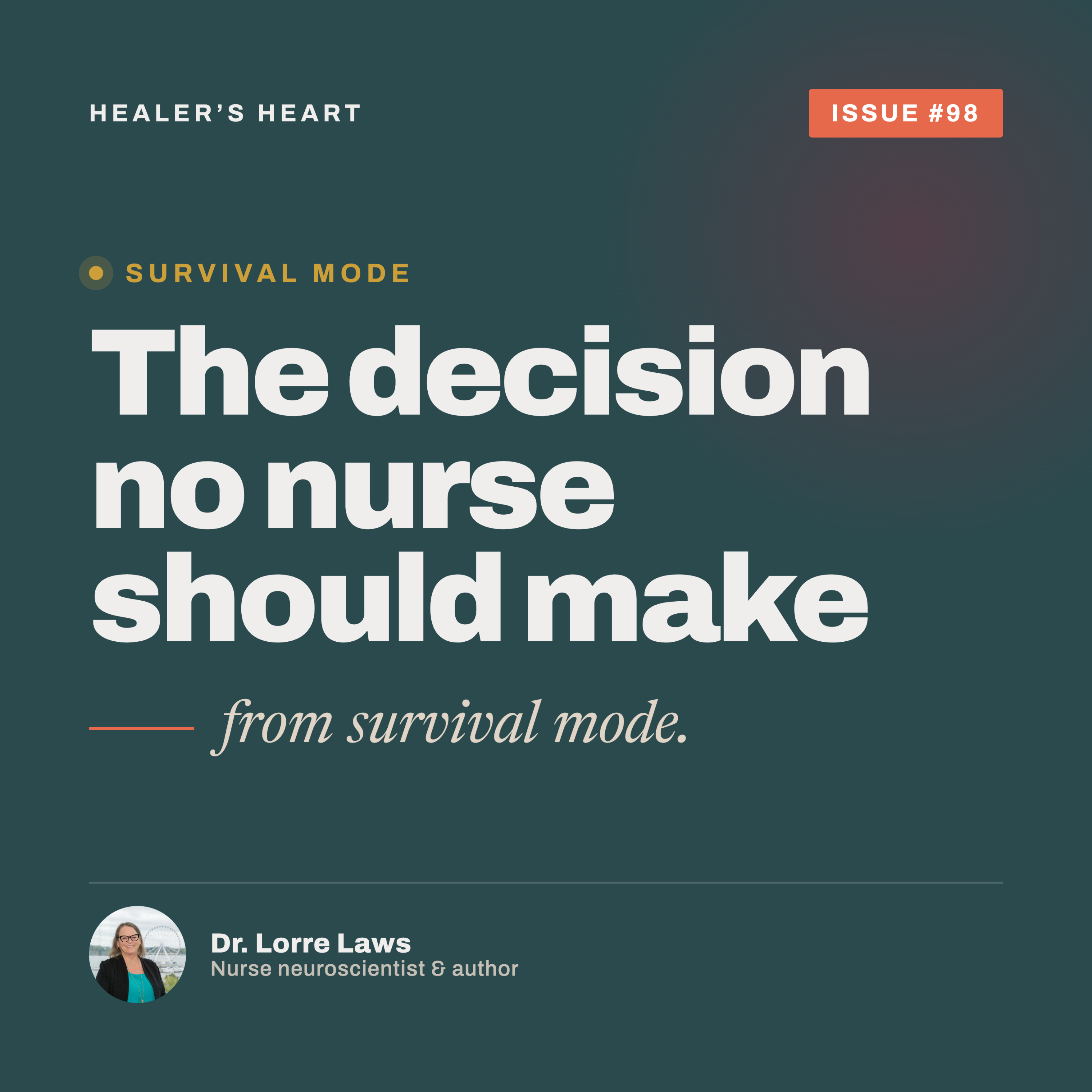 The Decision No Nurse Should Make From Survival Mode episode artwork