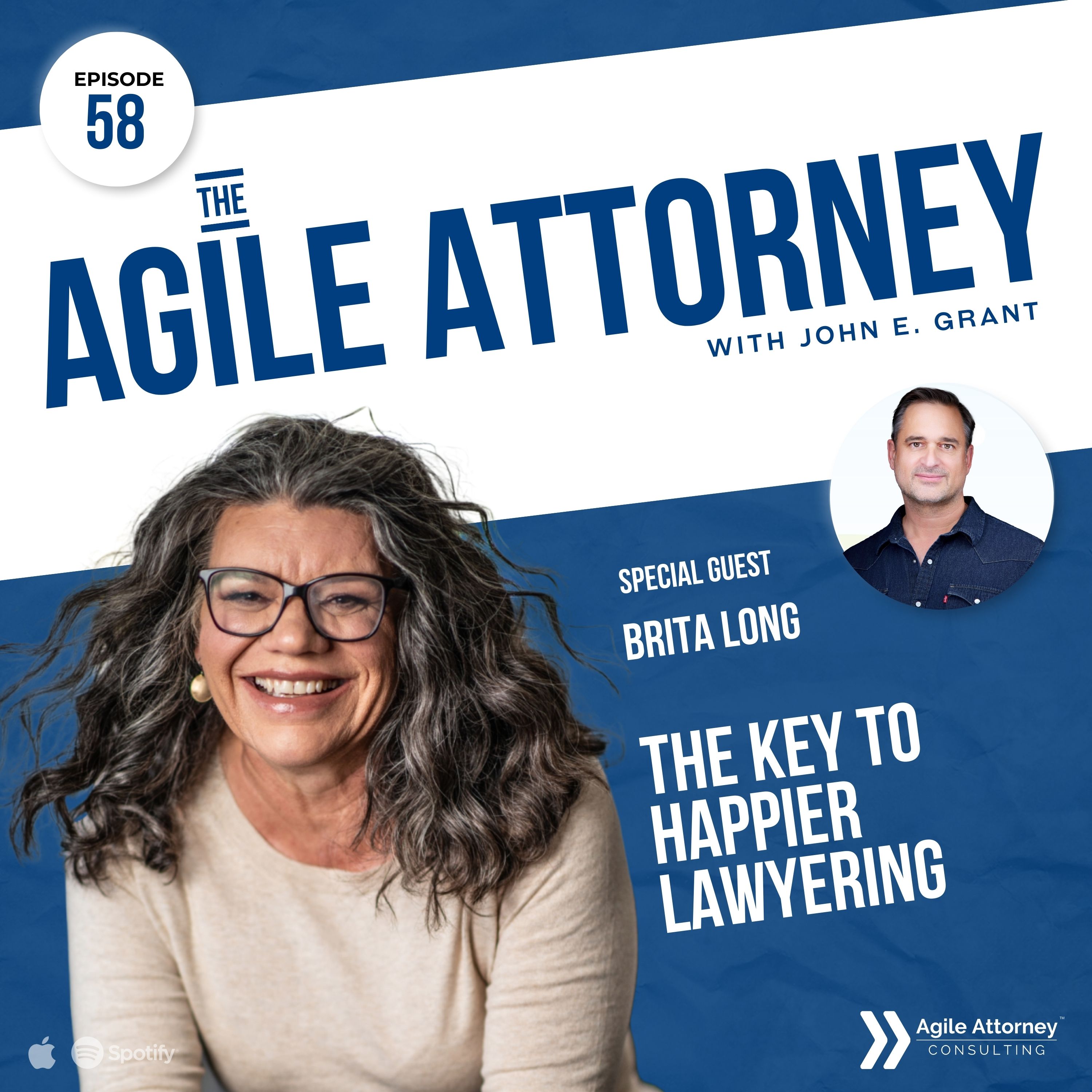 058. The Key to Happier Lawyering with Brita Long