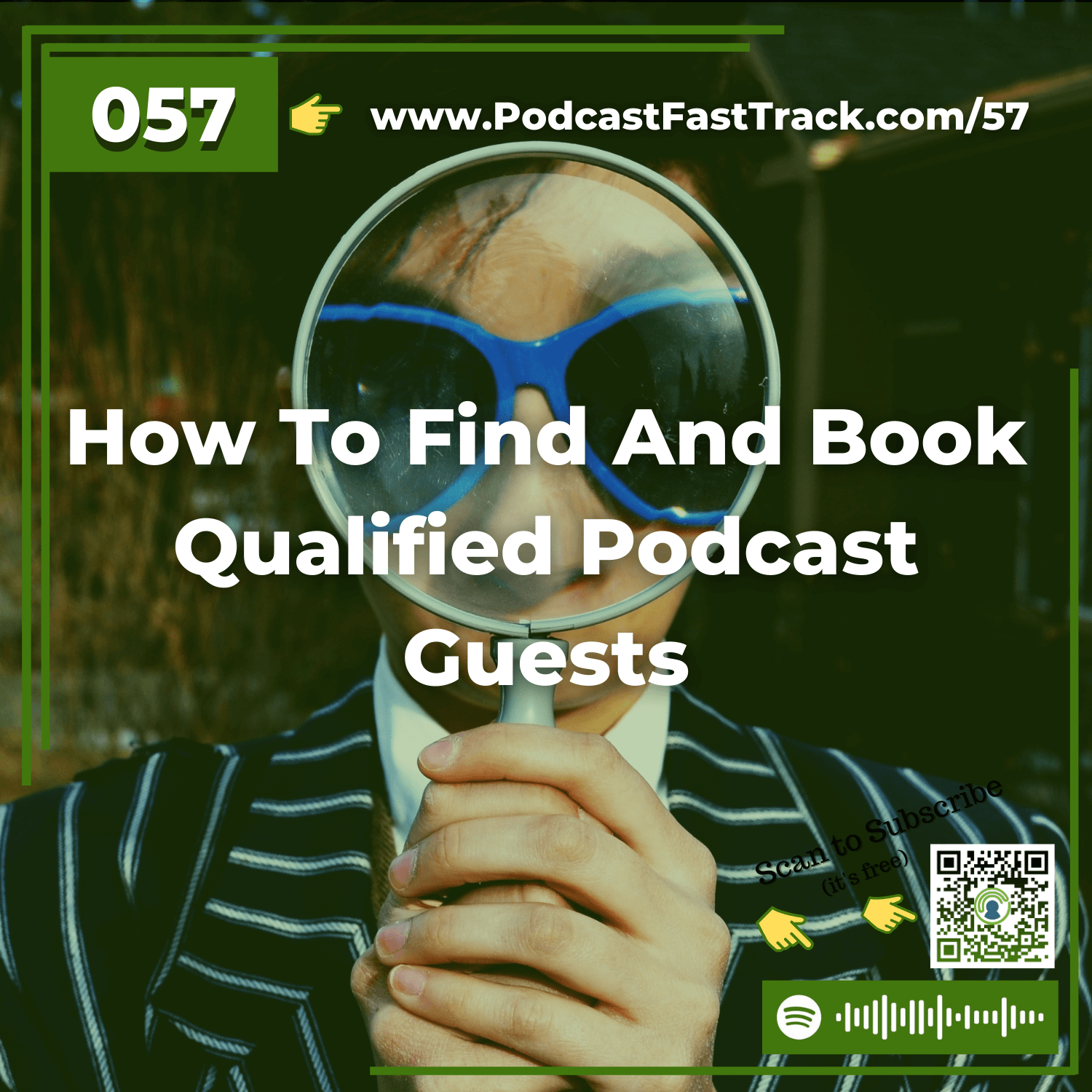 57: How To Find And Book Qualified Podcast Guests