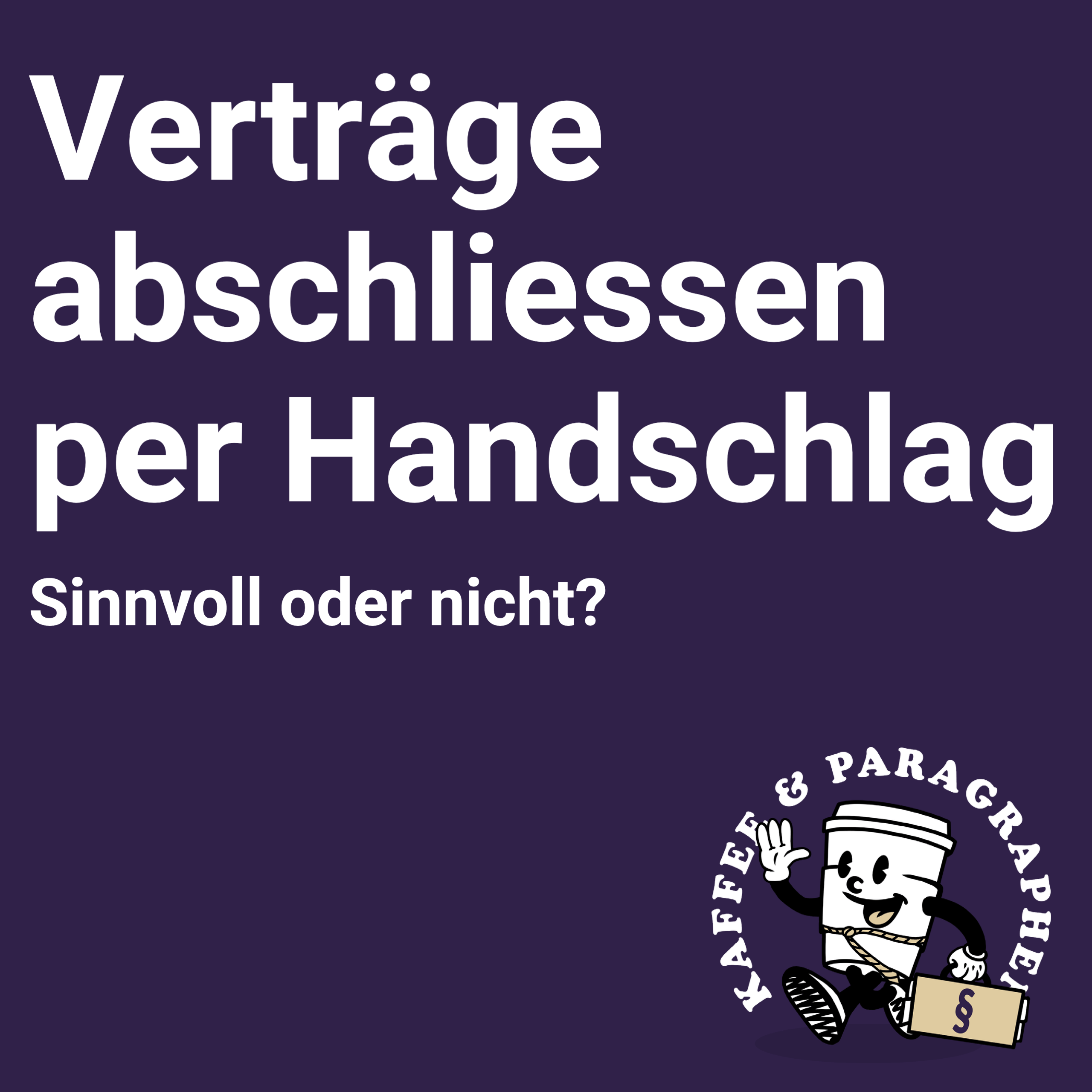 Kaffee & Paragraphen