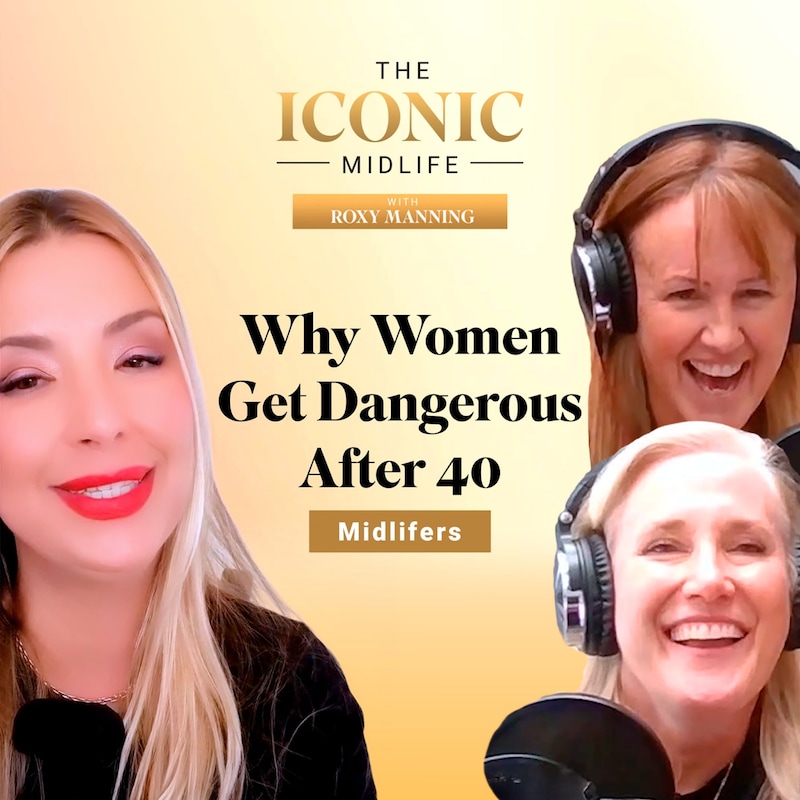 Artwork for podcast The Iconic Midlife with Roxy Manning
